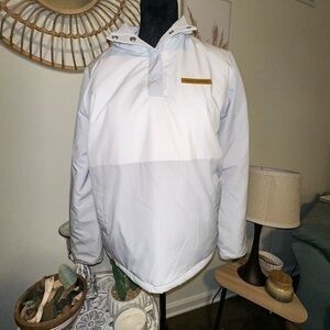 WT SIMPLY SOUTHERN Grey Quarter Snap Pullover Size Medium